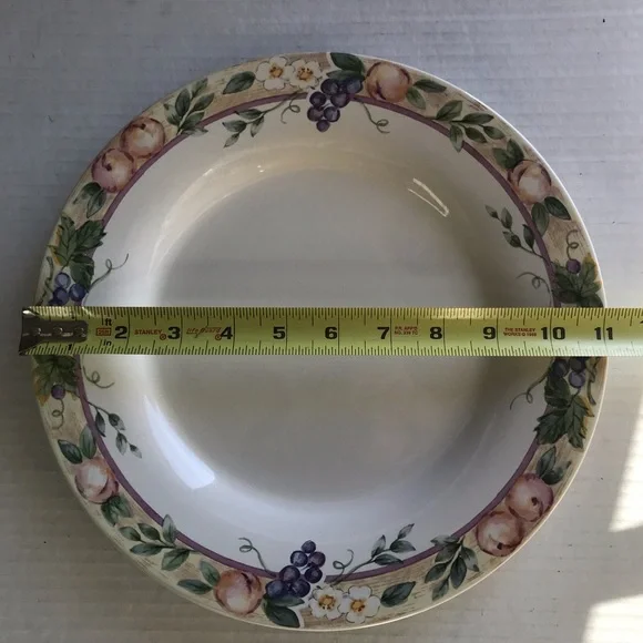 Set Of 2 Vintage Pfaltzgraff “Orchard” Dinner Plates 11” - Picture 6 of 6